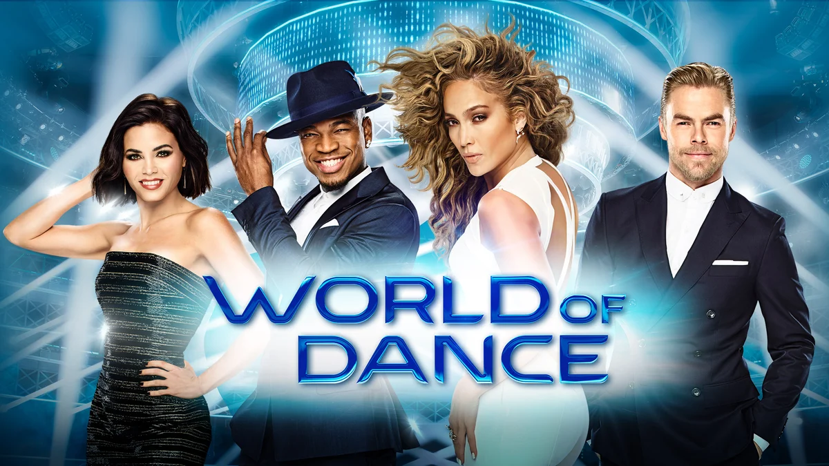 World of Dance key art with the show's judges